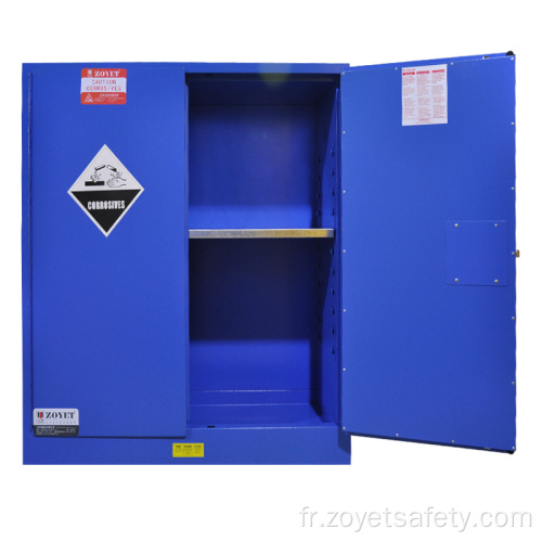 Armoire de sécurité chimique ZOYET 30gal pour liquides corrosifs